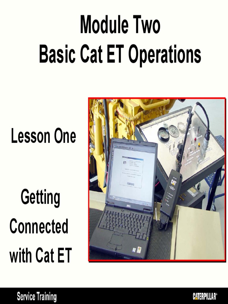 Module Two Basic Cat ET Operations PDF Adobe Flash Personal Computers
