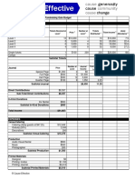 Cause Effective Small Gala Budget - xls-2