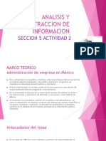 Analisis y Abstraccion de Informacion.