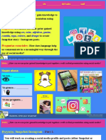 Dia 1 Proyecto Social Media Snapchat Instagram