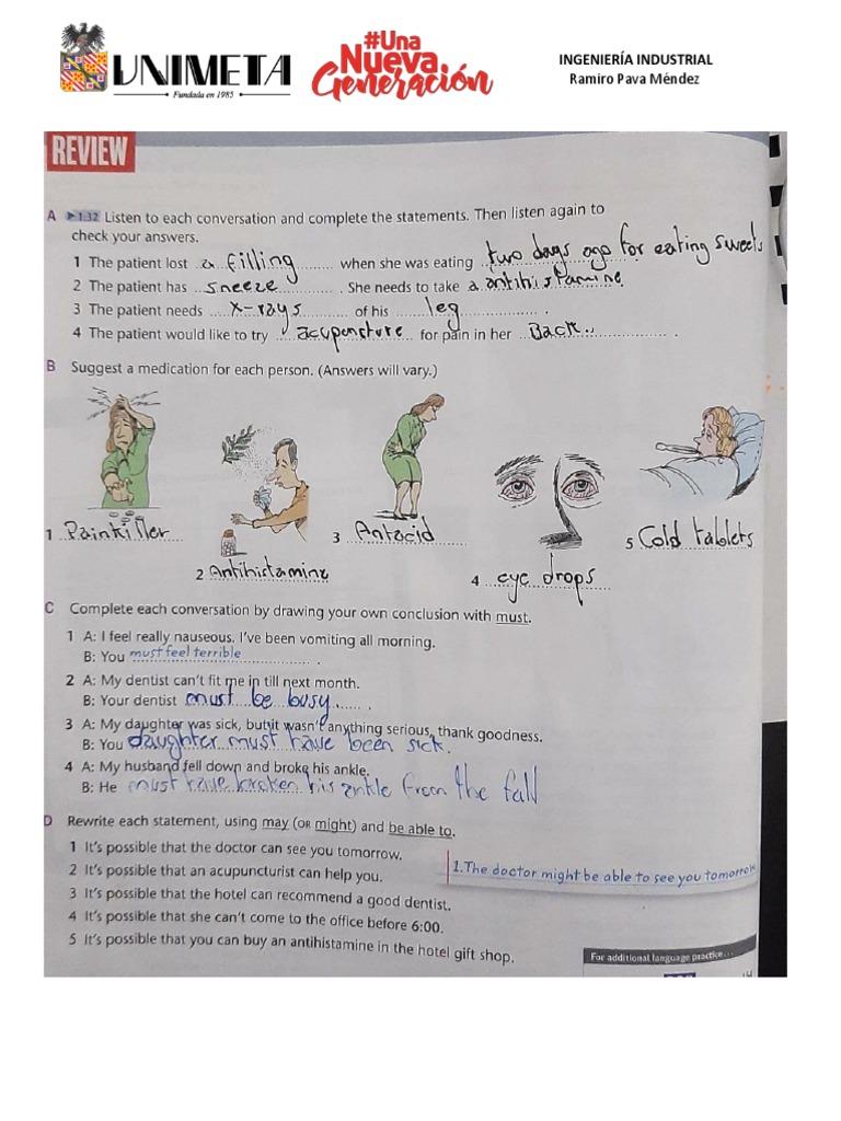 Actividad 2 Ingles LVL 5 Ramiro Pava PDF