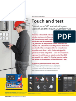 CMControl P App Article Touch and Test OMICRON Magazine 2013 ENU