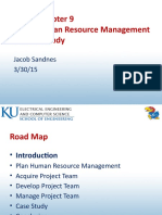 PMBOK Chapter 9 Project Human Resource Management and Case Study