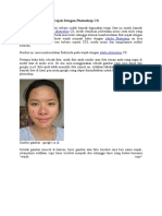 Membersihkan Flek Wajah Dengan Photoshop CS