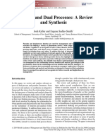 2019-Keller&Smith-IJoMR-Paradoxes and Dual Processes - A Review and Synthesis