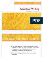 Narritive Writing PPT