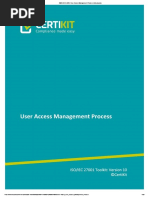 ISMS-DOC-A09-2 User Access Management Process