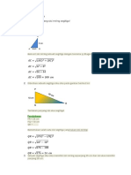 Soal Latihan PTS Phyatagoras