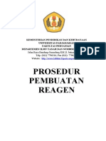 Prosedur Pembuatan Reagen