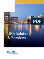 UPS Solutions & Services: Powerware Series Product Catalogue