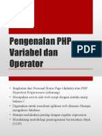 Pengenalan PHP