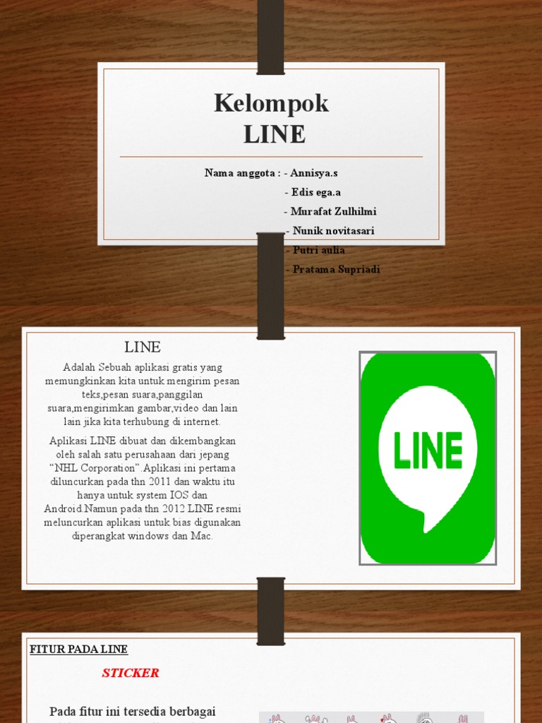 Fungsi dan Kelebihan Aplikasi LINE | PDF | Komputer