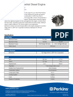 1104D-E44TA Industrial Diesel Engine spec