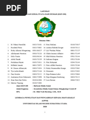 Laporan Video Kelompok 44 Pdf