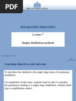 Separation Processes I: Vapor-Liquid Equilibrium (Vle) | PDF | Vapor ...