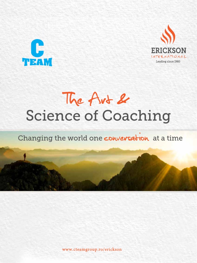 The Art & Science of Coaching - Online | PDF | Mentorship | Competence ...