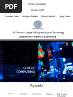 Cloud Computing Group No-01: Chandan Yadav Abhigyan Prakash Rajarshi Mondal Bijoy Ghosh