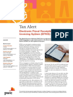 Tax Alert Efris Rollout