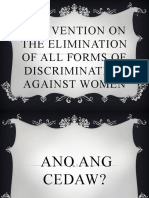 Convention On The Elimination of All Forms of Discrimination Against Women
