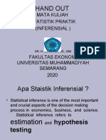 01 Statistika - Inferensi Ke 1