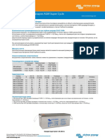 Datasheet AGM Super Cycle Battery RU