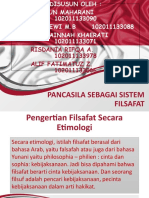 Pancasila Sebagai Sistem Filsafat