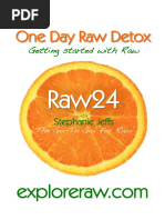 One Day Raw Detox: Getting Started With Raw!