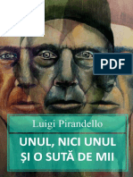 Luigi Pirandello Unul Niciunul Si o Suta