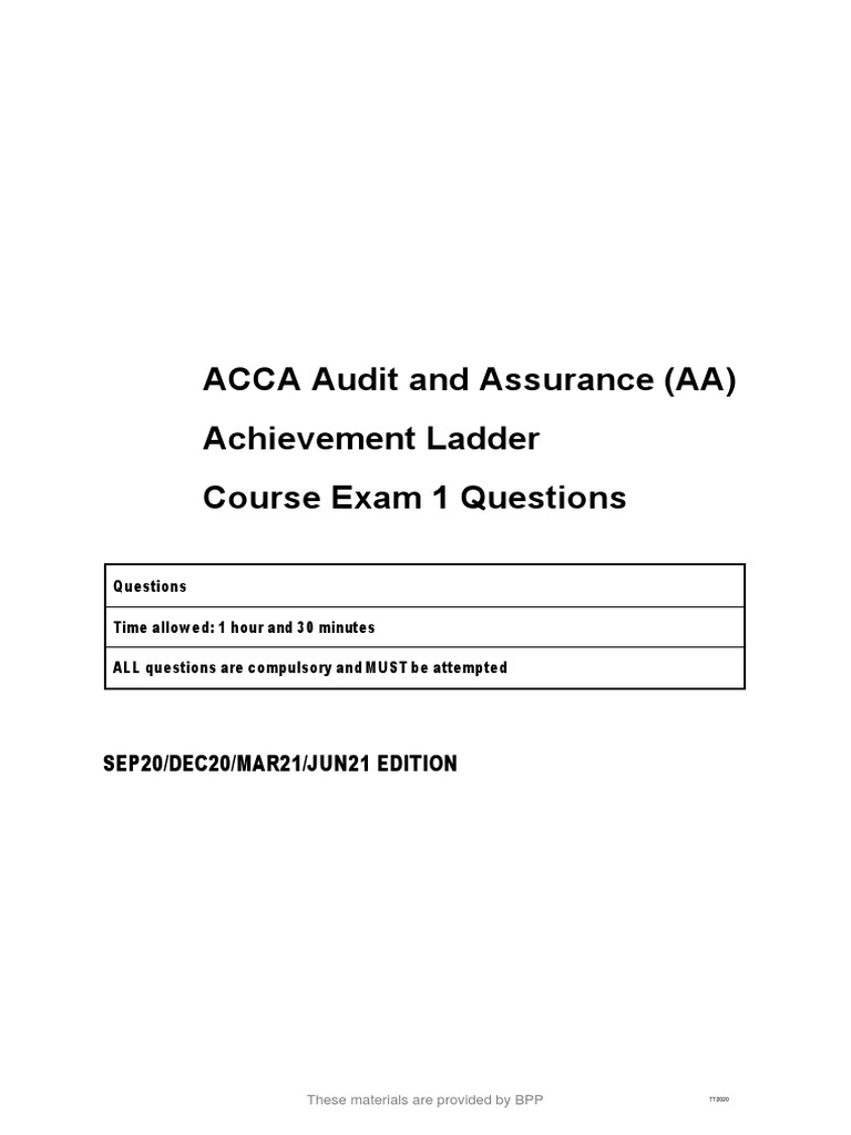 ACCA AUDIT AND ASSURANCE AA FREE NOTES LECTURES TESTS visual data 3