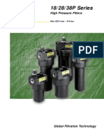 Global Filtration Technology 18/28/38P Series High Pressure Filters