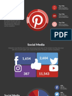 Social Media 2 Infographics Dark