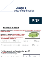 Mechanics Chap1 Kinematics 2021