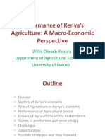 Kenya Agriculture Sector 