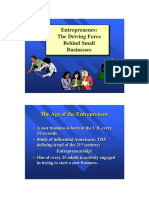PART1 - Entrepreneurs-The Driving Force Behind Small Businesses