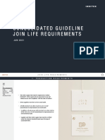 Consolidated Guideline Join Life Requirements