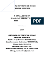 National Institute of Indian Medical Heritage Catalogue