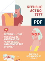 Republic Act No. 7877