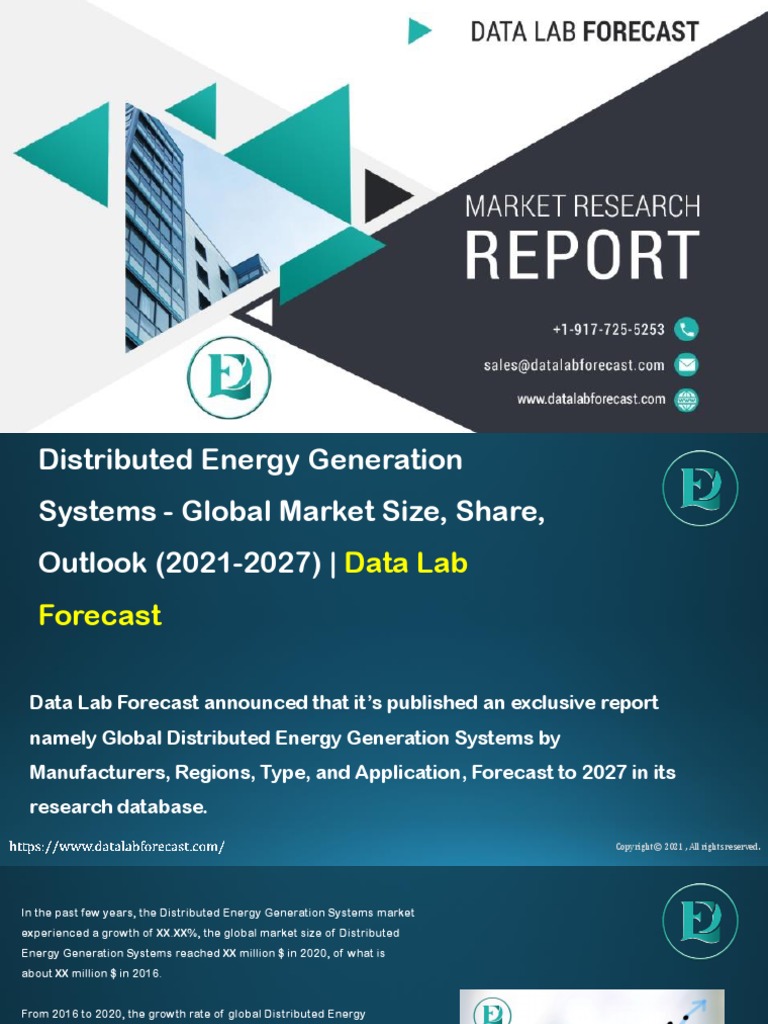 Distributed Energy Generation Systems-Data Lab Forecast | PDF ...