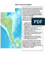 Elaborar El Mapa de Centro América Identificar en El Mapa Los Relieves Hidrográficos