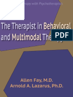 The Therapist in Behavioral and Multimodal Therapy