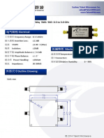 Part No.: Rs2W0330-S: Power Divider /combiner 2 Way Sma 50 0.3 To 3.0 GHZ