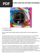 O capitalismo não está em sua fase terminal, ou está_ - A TERRA É REDONDA
