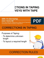 4.corrections in Taping