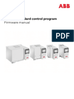 Inverter ACS580 Drives Standard Control Program Firmware Manual