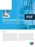 Optimizing Metals Sample Prep