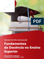 Fundamentos da docência no ensino superior: formação, desafios e perspectivas