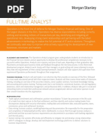 Operations: Full-Time Analyst