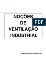 NOÇÕES DE VENTILAÇÃO INDUSTRIAL – Por JAIME MEDEIROS DE OLIVEIRA