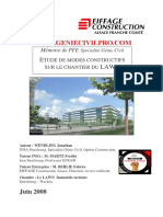 Etude de Modes Constructifs Sur Le Chantier Du Lawn Pfe 2008 (Insa)