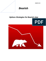 Bearish Options Strategies for a Bearish View